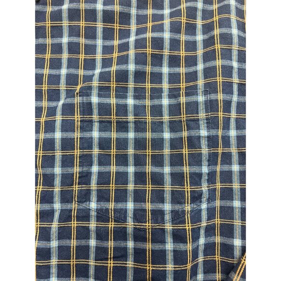 St.John's Bay Blue Plaid Casual Button Down Shirt Men's XXL - Picture 3 of 7